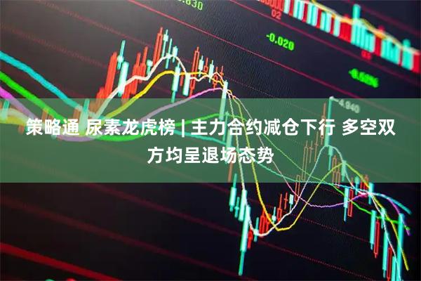 策略通 尿素龙虎榜 | 主力合约减仓下行 多空双方均呈退场态势