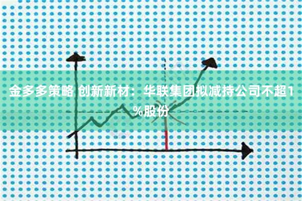 金多多策略 创新新材：华联集团拟减持公司不超1%股份